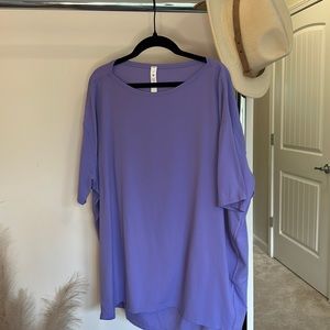 Lululemon back in action short sleeve t-shirt